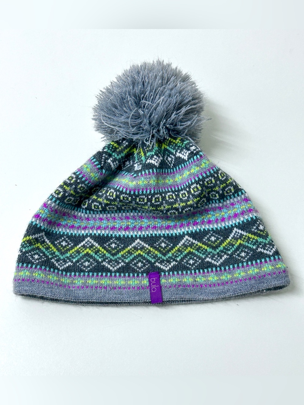 Vtg Women’s Unisex One Size BULA Pom Pom Beanie Hat